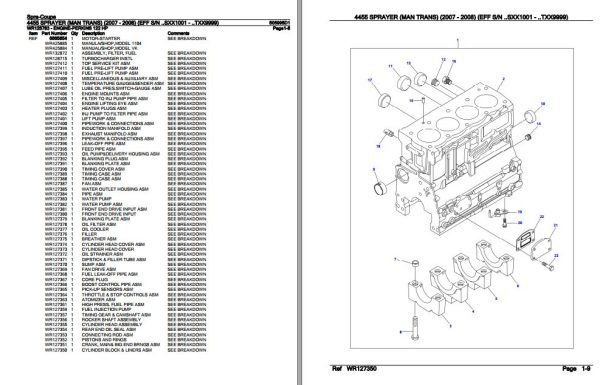Spra Coupe Sprayer 4455 Parts Catalog 506995D1 2