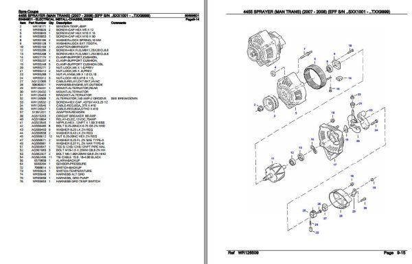 Spra Coupe Sprayer 4455 Parts Catalog 506995D1 3