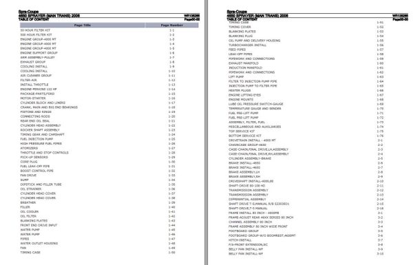 Spra Coupe Sprayer 4650 Parts Catalog WR135265 1
