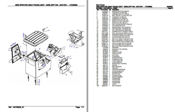 Spra Coupe Sprayer 4655 Parts Catalog 506996D1 2