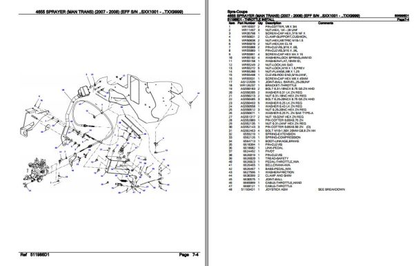 Spra Coupe Sprayer 4655 Parts Catalog 506996D1 3