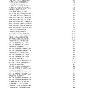 Spra Coupe Sprayer 7X50 Parts Catalog AG615534 1