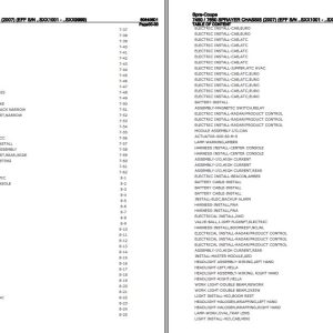 Spra Coupe Sprayer Chassis 7450 7650 Parts Catalog 506406D1 1