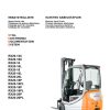 Still Forklift RX20 14C to RX20 20PL Spare Parts Catalog 56368060001 IT 1