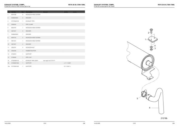 Still Forklift RX70 20 RX70 25 RX70 30 RX70 35 Spare Parts Catalog 57378010000 2