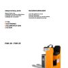 Still Low Lift Platform Truck FXH20 FXH25 Spare Parts Catalog 1