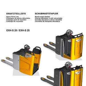 Still Stacker EXH S20 EXH S25 Spare Parts Catalog 1