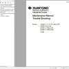 Sumitomo Forklift 8FBR10 8FBR15 Troubleshooting Maintenance Manual 5500518 00 1