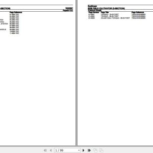 Sunflower Field Cultivator 5035 Parts Catalog 79023687 1