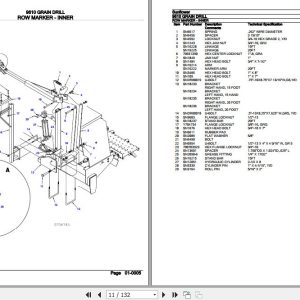 Sunflower Grain Drill 9610 Parts Catalog 79035238 2