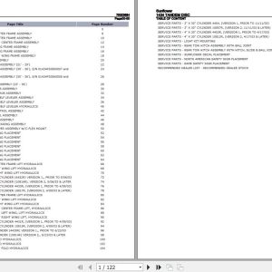 Sunflower Tandem Disc 1434 Parts Catalog 79023684 1
