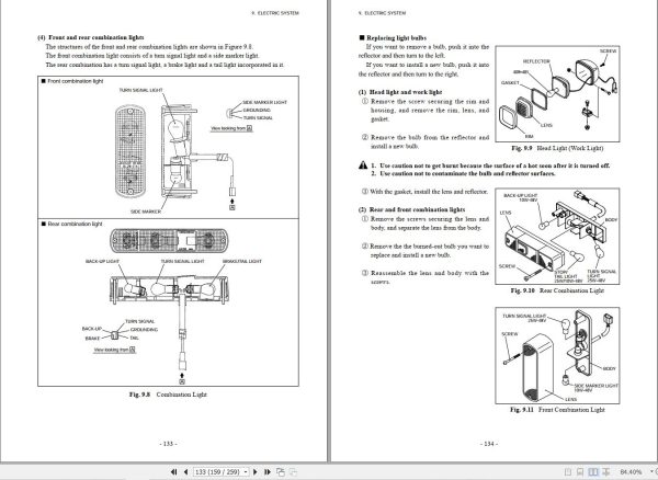 TCM Forklift FB10 8 to FB35 8S Service Manual SEE 7P0BE 2