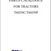 TYM Engine T603NC T603NP Parts Catalog 19939500010 1