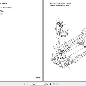 Tadano Crane AT 220 1 Spare Parts Catalog 1