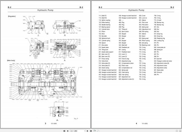 Tadano Rough Terrain Crane TR 500M 3 Service Manual Diagrams 2