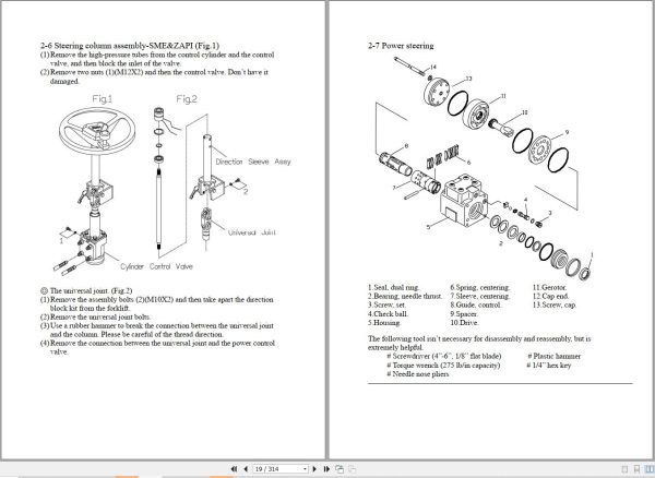 Tailift Forklift FBT15 FBT18 FBT15C FBT18C Service Manual 2