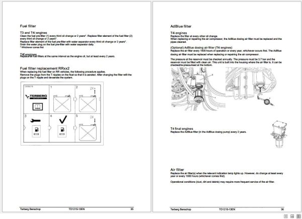 Terberg Terminal Tractor YT182 YT222 Operation and Maintenance Manual 2