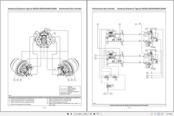 Tigercat Feller Buncher X822D LX822D X830D LX830D Service Manual 46199AFRE 4