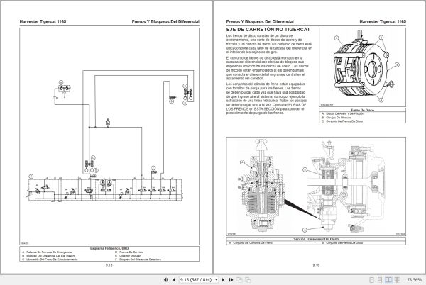 Tigercat Harvester 1165 Maintenance Manual 57567ASPA 3