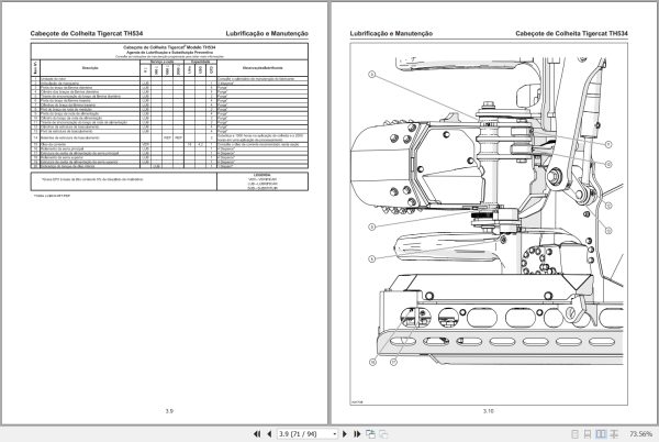 Tigercat Harvesting Head TH534 Operators Manual 64855APOR 2