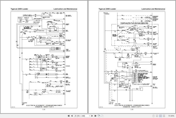 Tigercat Loader 220D Service Manual 33588A 3