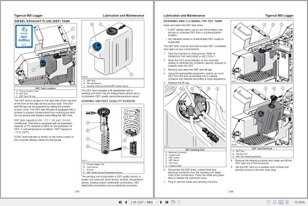 Tigercat Logger 865 Service Manual 60132AENG 2