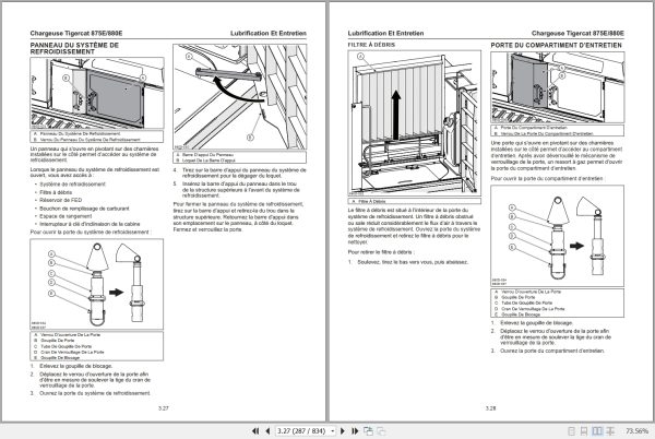 Tigercat Logger 875E 880E Maintenance Manual 62825AFRE 2