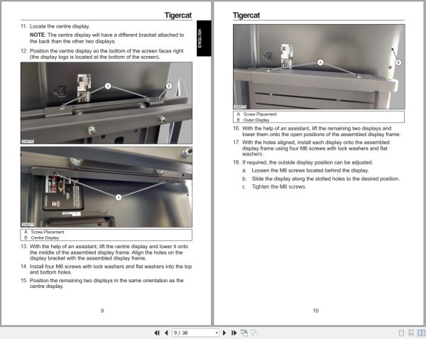 Tigercat Simulator Si065 Assembly Instructions 68119AMUL 2