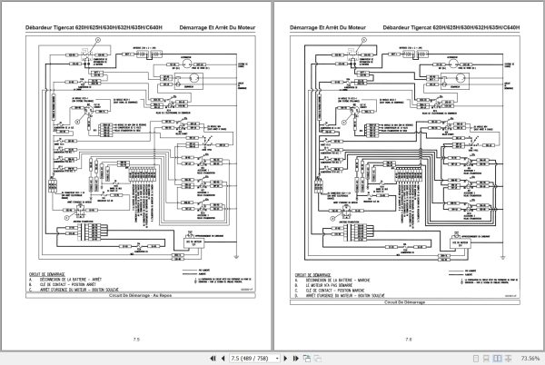 Tigercat Skidder 620H 625H 630H 632H 635H C640H Maintenance Manual 60195AFRE 3