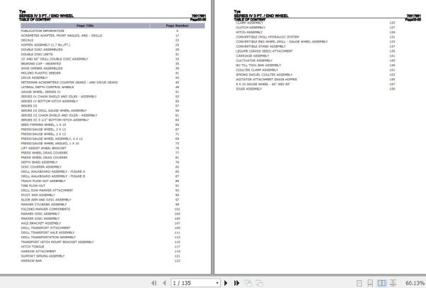 Tye Seeding Series IV 3 PT End Wheel Parts Catalog 79017961 1