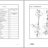 UTILEV Forklift UT13PTE UT15PTE UT16PTE UT18PTE UT20PTE Parts Catalog 76002023R5 2017 2