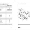 UTILEV Forklift UT25C UT30C Parts Catalog 76001981R07 2