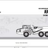 Volvo Articulated Dump Truck A30E Parts Catalog 20021235 B 1