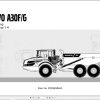 Volvo Articulated Dump Truck A30F A30G Parts Catalog 20039356 D 1