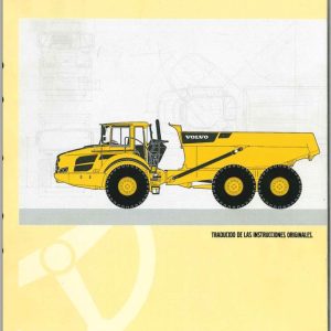 Volvo Articulated Dump Truck A35F to A40FS Parts Catalog VOE33A1006596 ES 1