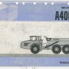 Volvo Articulated Dump Truck A40D Parts Catalog VOE6356697821 1