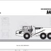 Volvo Articulated Dump Truck A40F Parts Catalog PUB20024538 D 1