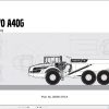 Volvo Articulated Dump Truck A40G Parts Catalog 20051476 A 1