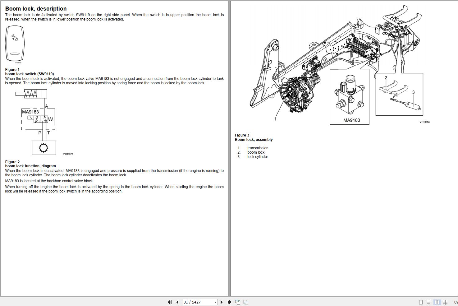 Volvo Backhoe Loader BL60B Service Repair Manual 1