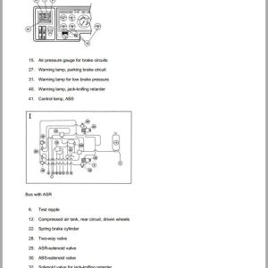 Volvo Bus B10M Wiring Diagram 1