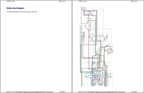 Volvo Bus B10M Wiring Diagram 2