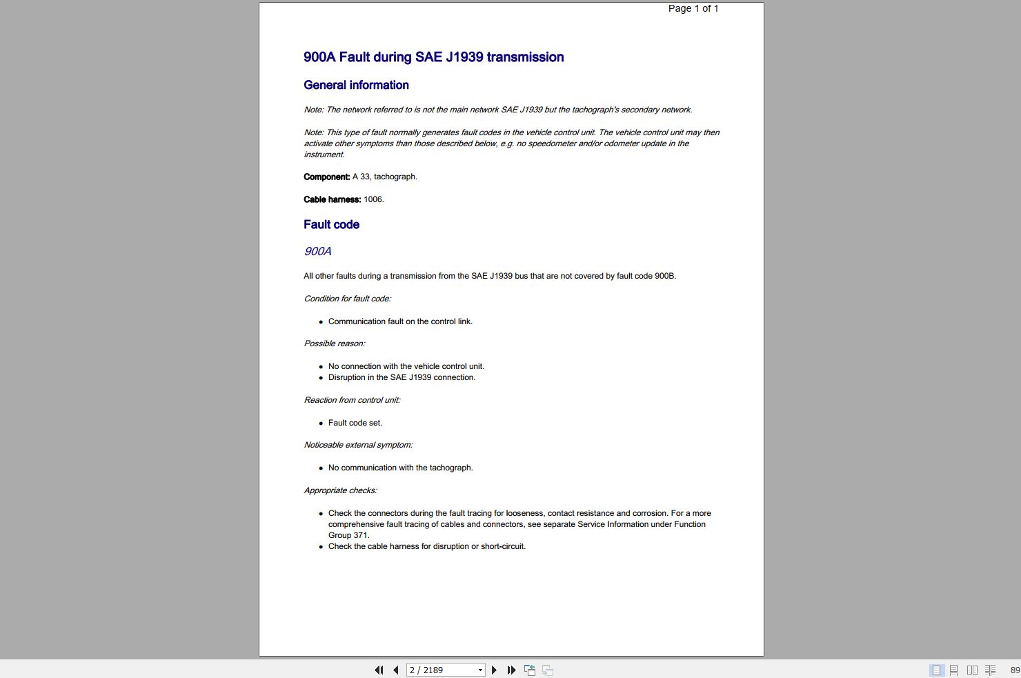 Volvo Bus B6 Service Repair Manual 1