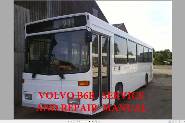 Volvo Bus B7L Service Repair Manual 1