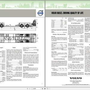 Volvo Bus B9M Service Repair Manual 1