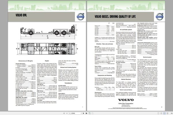 Volvo Bus B9M Service Repair Manual 1