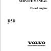 Volvo Diesel Engine D5D Service Manual 1