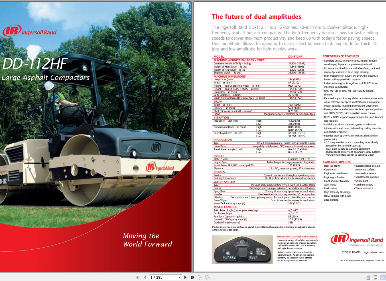 Volvo Drum Compactor DD118HF Service Repair Manual 1