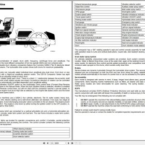 Volvo Drum Compactor DD120 Service Repair Manual 1