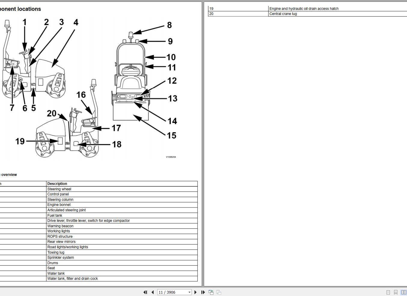Volvo Drum Compactor DD25 Service Repair Manual 1