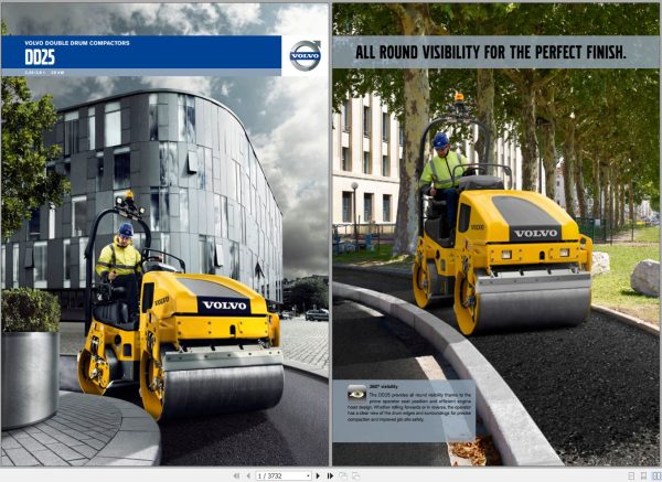Volvo Drum Compactor DD25B Service Repair Manual 1